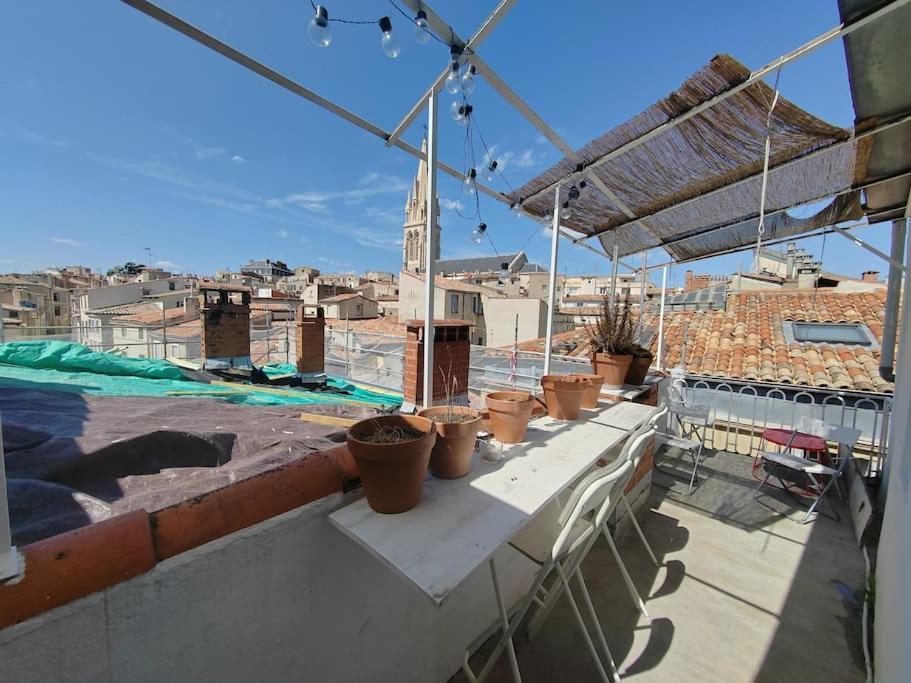 Superbe T3 Terrasse Avec Vue Centre Historique Apartment Монпелие Екстериор снимка